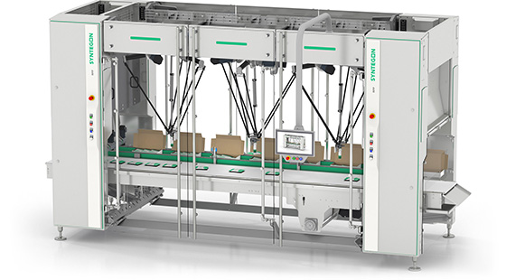 Frozen food packaging clearance machine